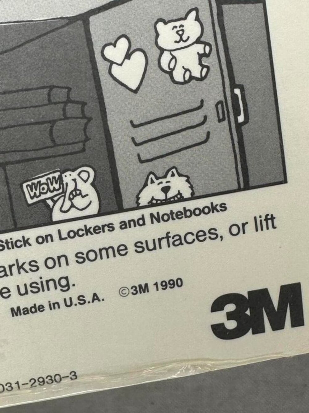 1990 Bugs Bunny Post-it Removeable Stickers 2 Sheets NOS Vintage 90's Deadstock - Picture 3 of 3